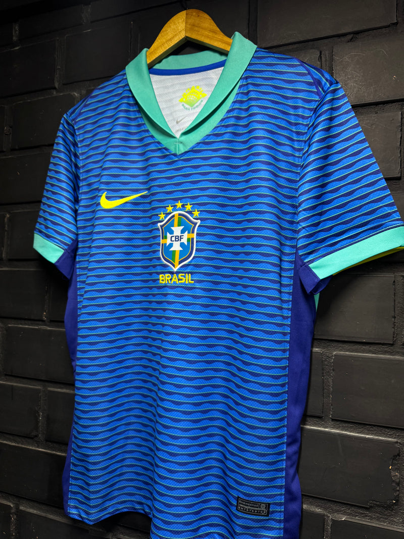 Camisa Brasil Away Azul 24/25