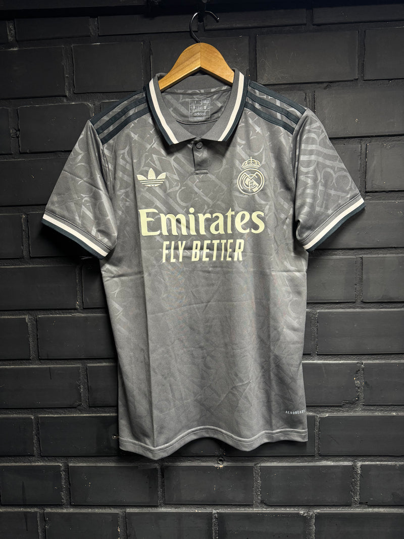 Camisa Real Madrid Cinza 2024