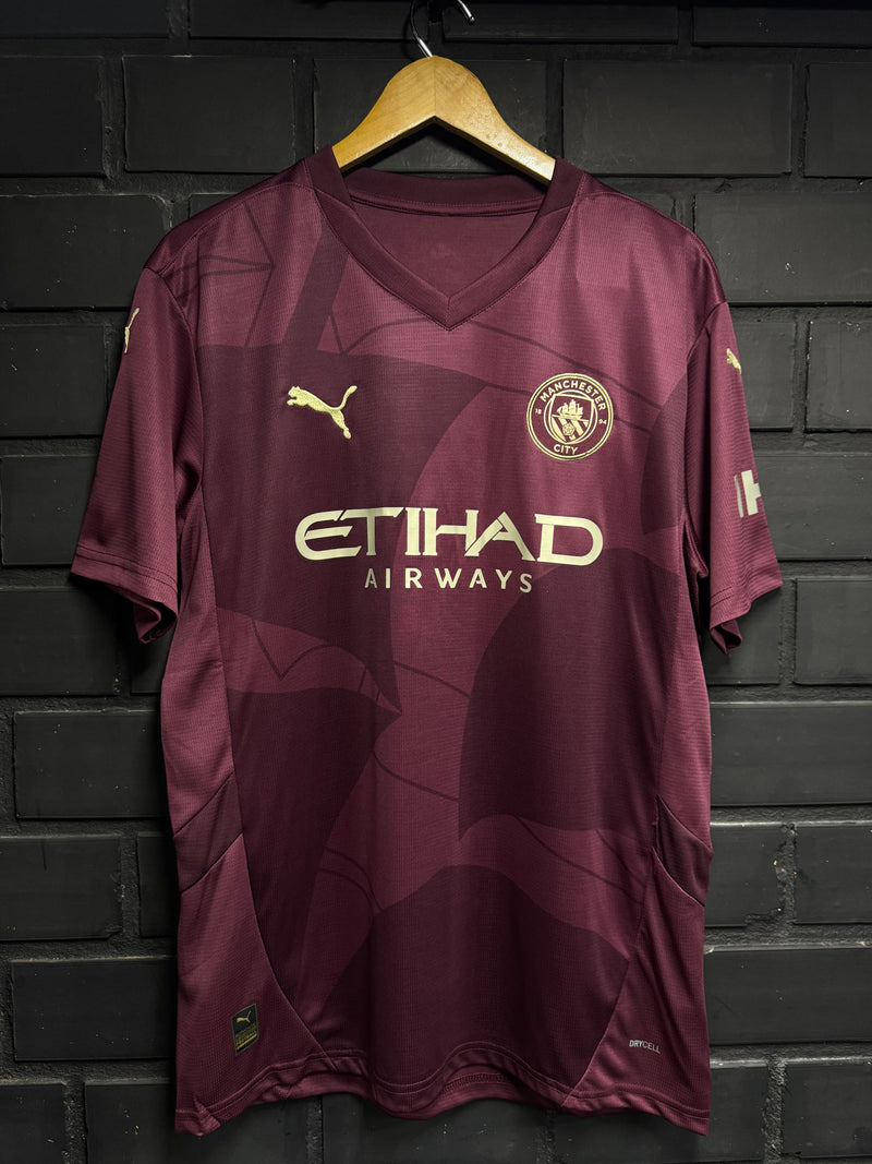 Camisa Manchester City Away Bordo 24/25