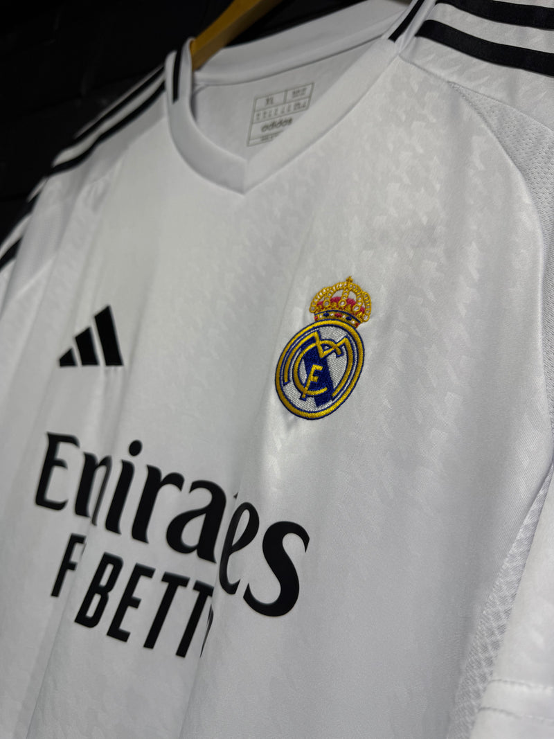 Camisa Real Madrid Home Branca 24/25