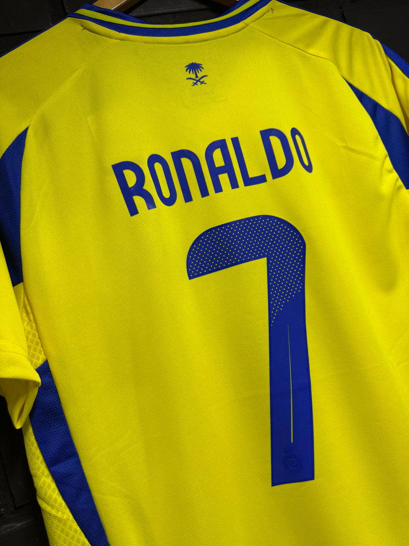 Camisa All Nasser Home Torcedor Personalizada CR7 24/25