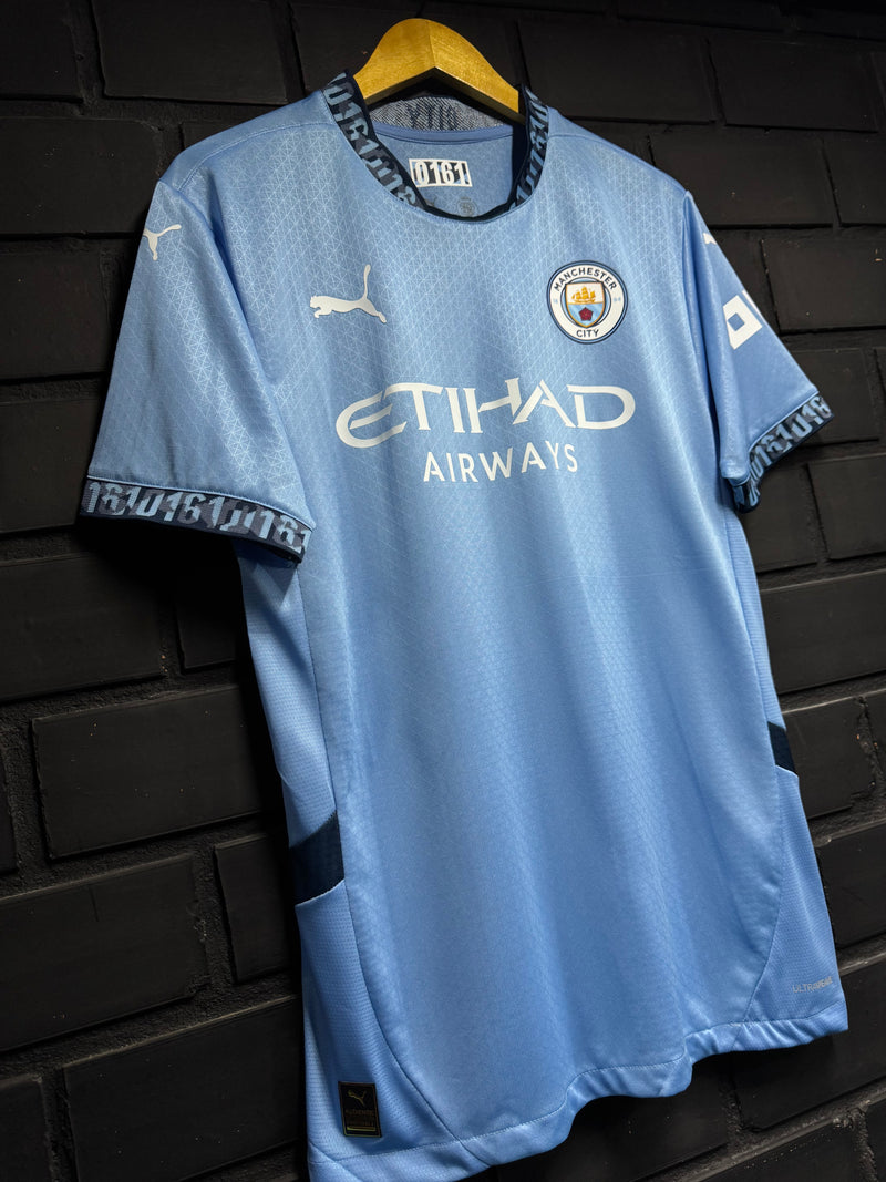 Camisa Manchester City Home Azul Player 24/25