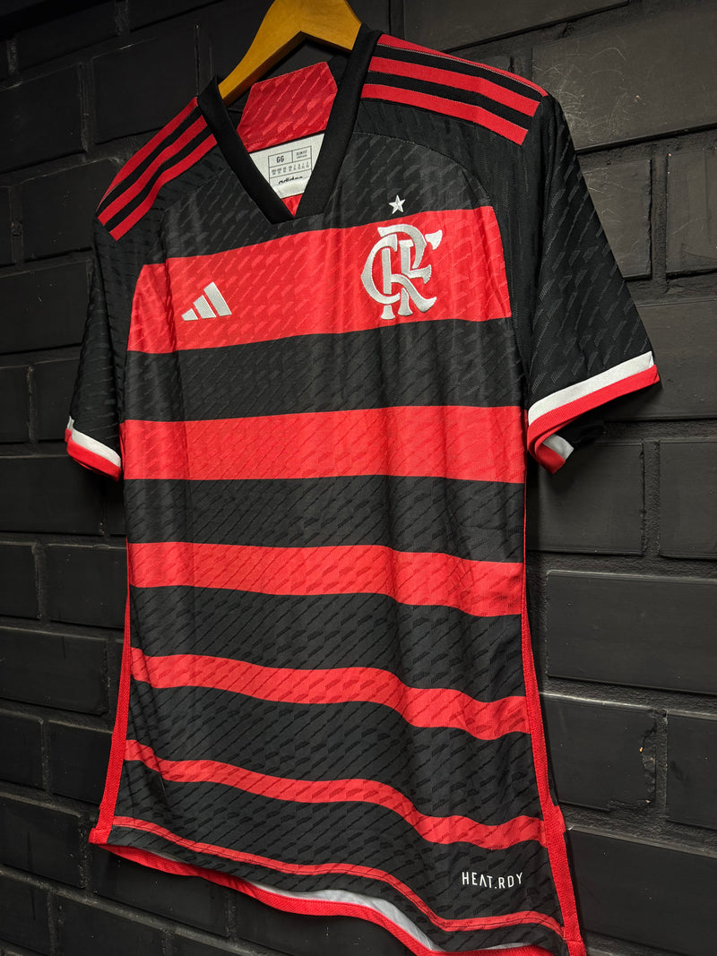 Camisa Flamengo Home Tradicional Vermelha Player 24/25