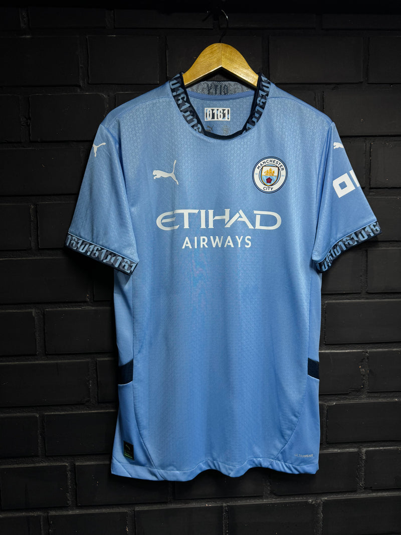 Camisa Manchester City Home Azul Player 24/25