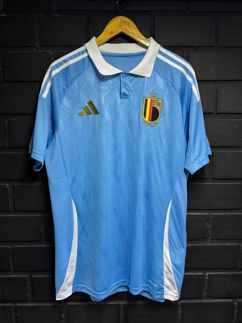 Camisa Bélgica Away Azul 24/25