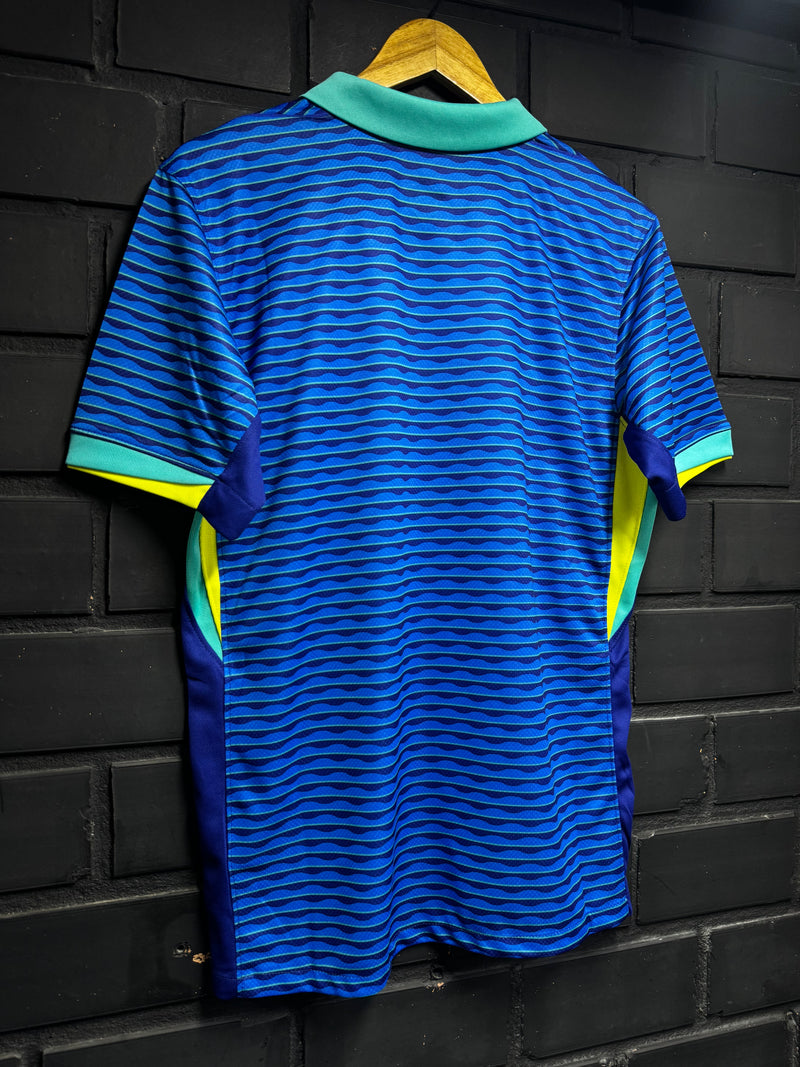 Camisa Brasil Away Azul 24/25