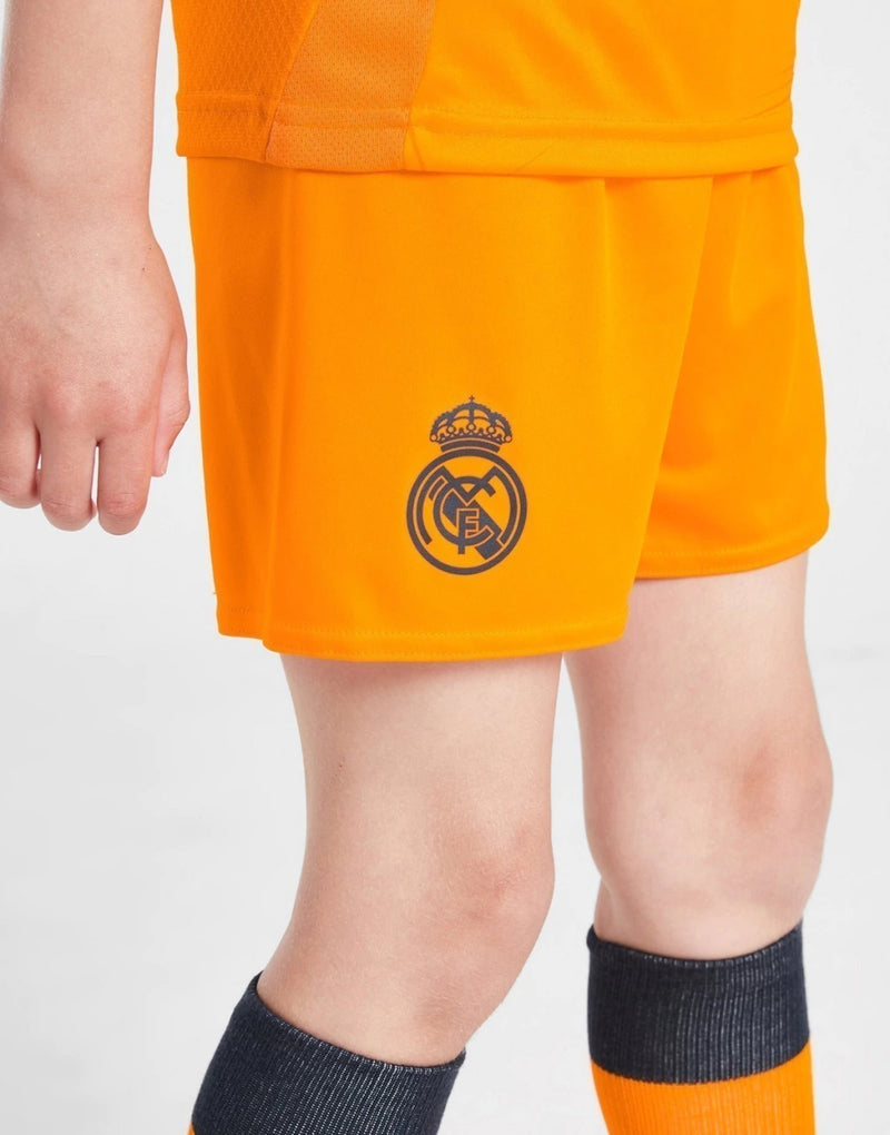 Kit Infantil 24/25 Real Madrid Away (NÃO ACOMPANHA MEIA)