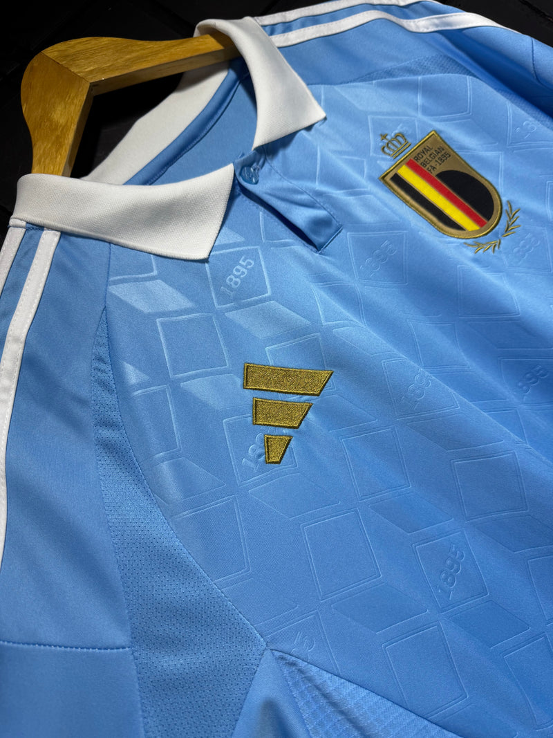 Camisa Bélgica Away Azul 24/25