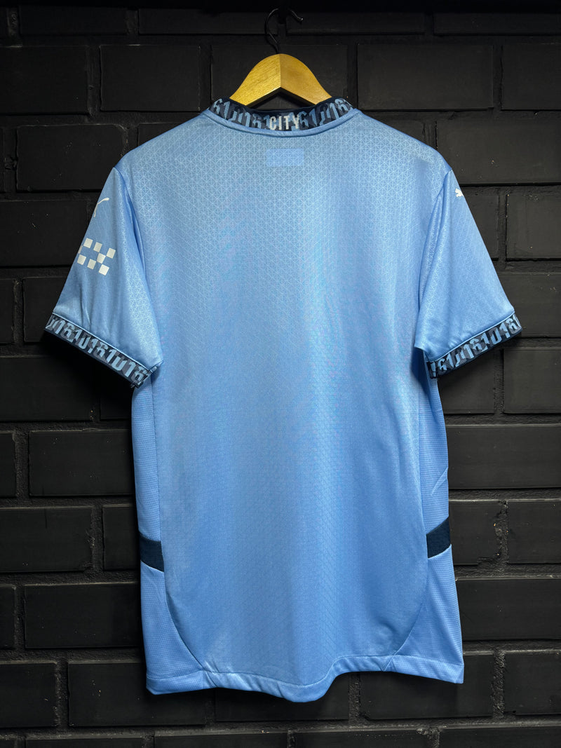 Camisa Manchester City Home Azul Player 24/25