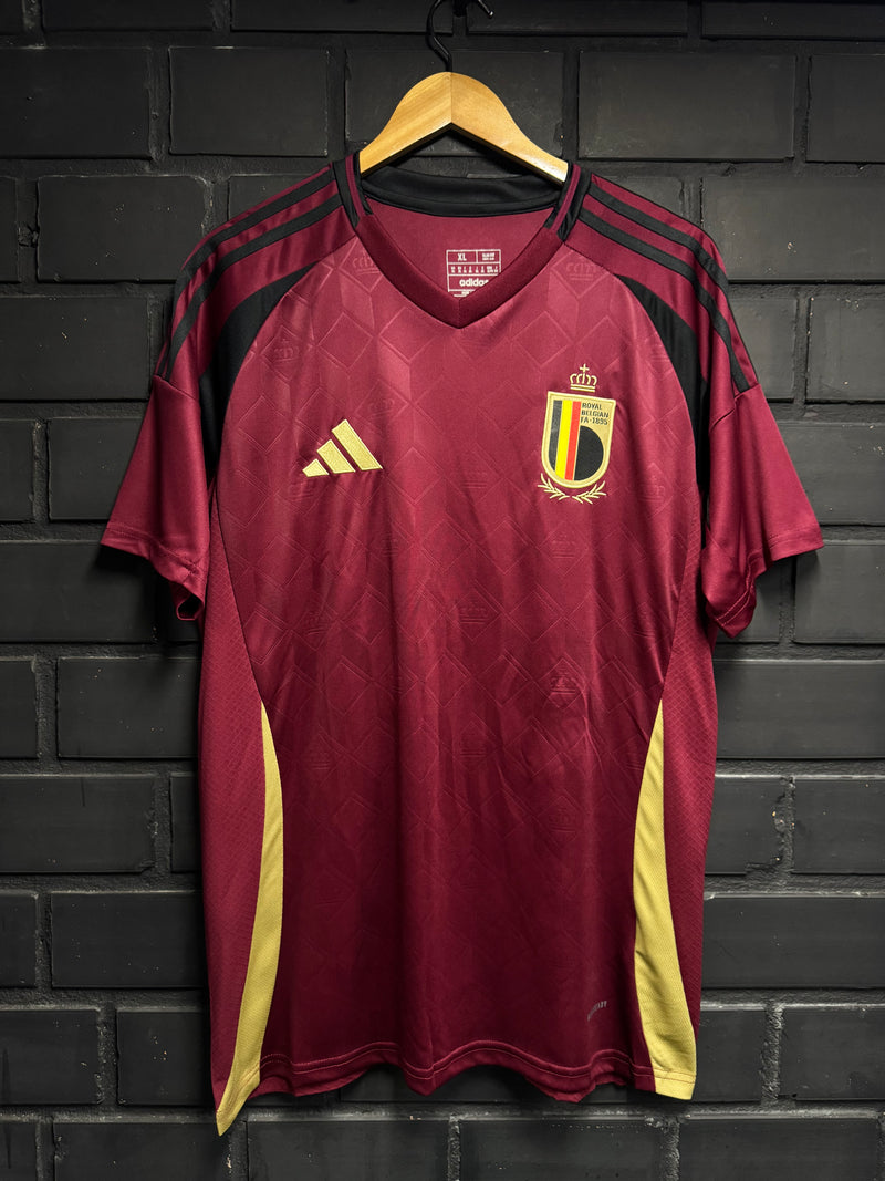 Camisa Bélgica Home Bordo 24/25