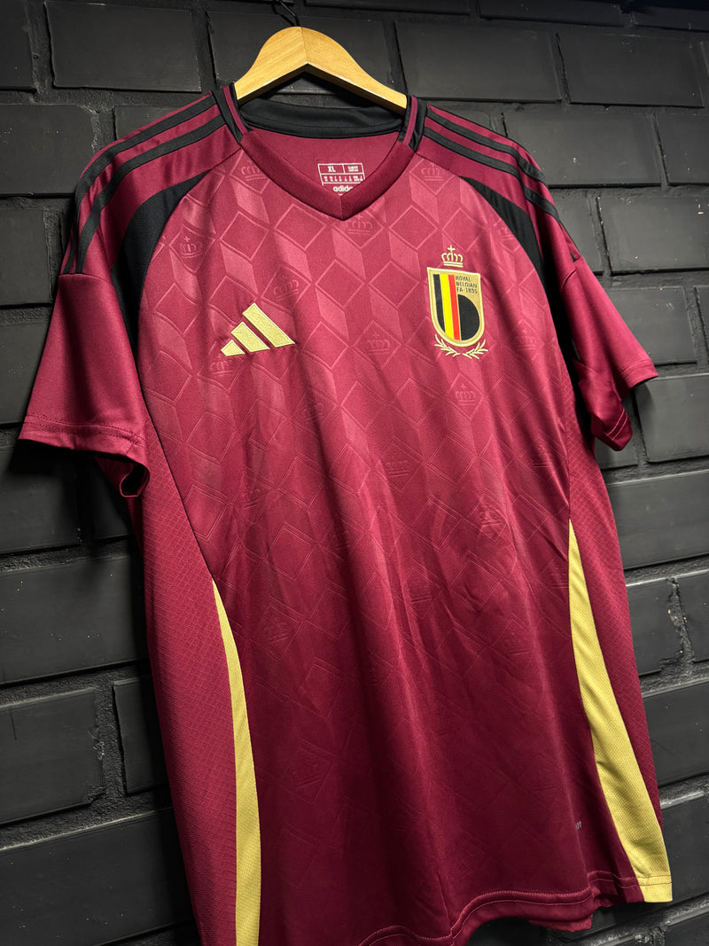 Camisa Bélgica Home Bordo 24/25