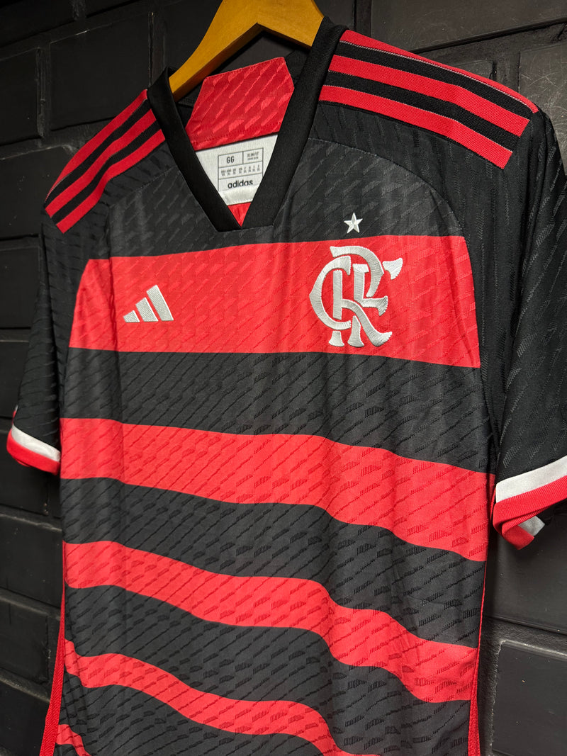 Camisa Flamengo Home Tradicional Vermelha Player 24/25