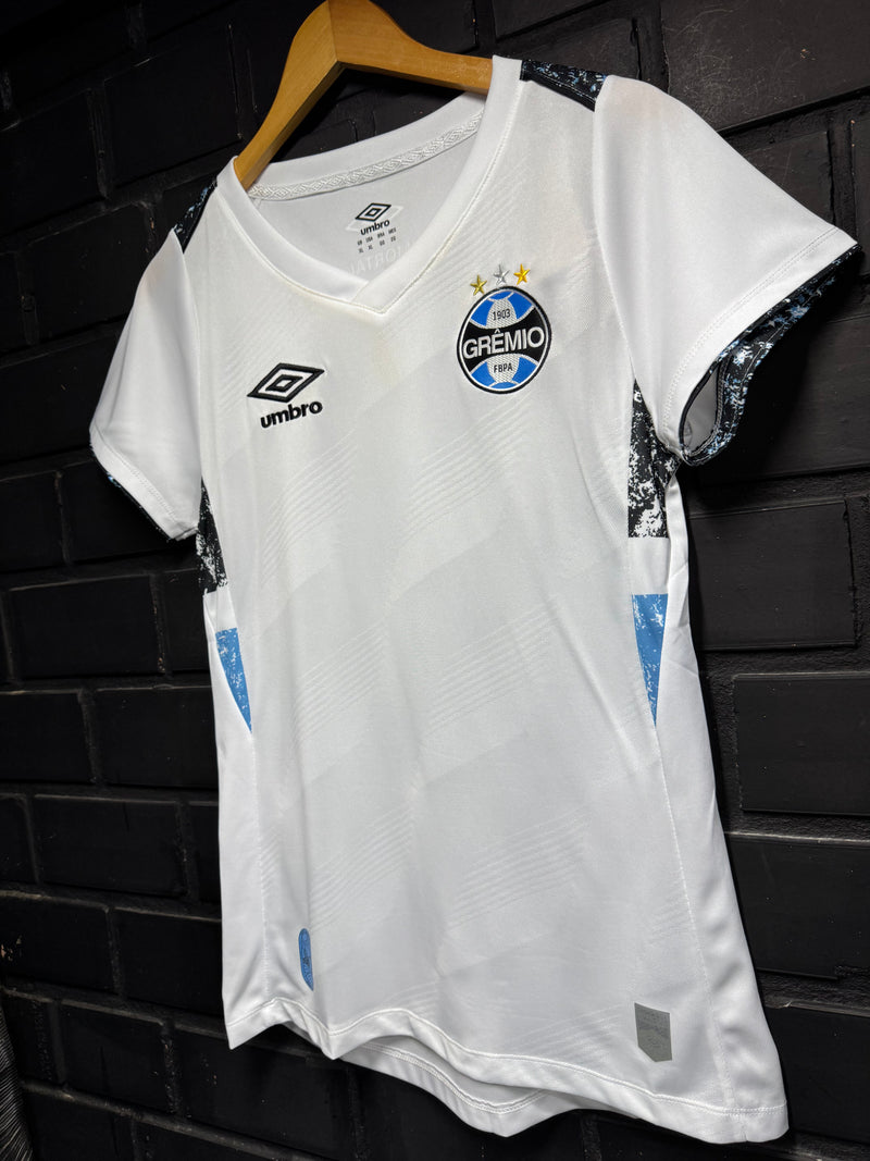 Camisa Grêmio Away Branca Feminina 24/25