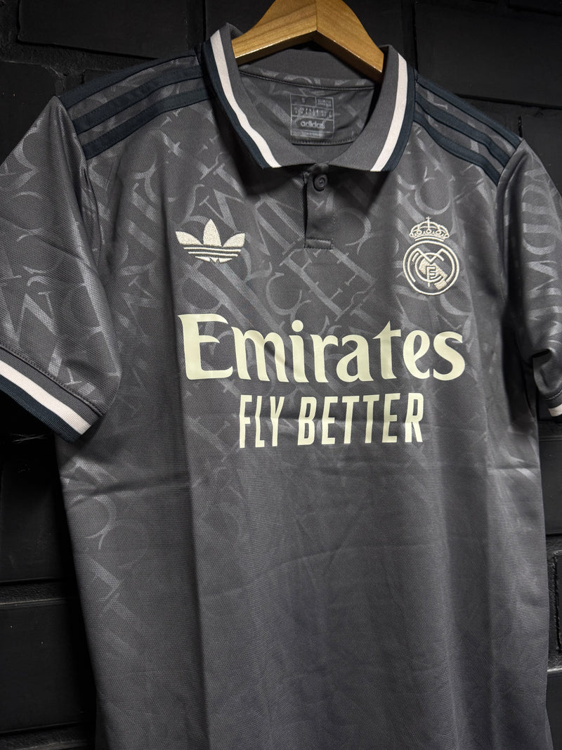 Camisa Real Madrid Cinza 2024