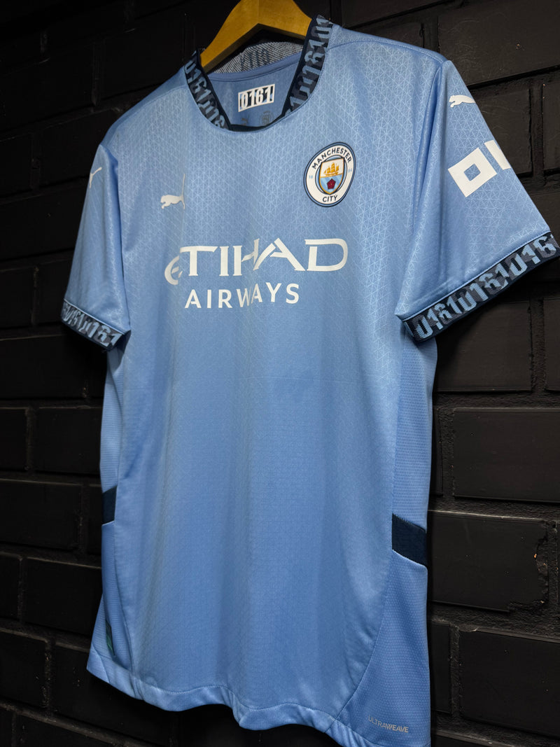 Camisa Manchester City Home Azul Player 24/25