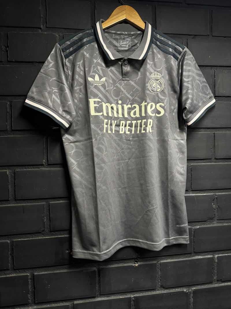 Camisa Real Madrid Cinza 2024