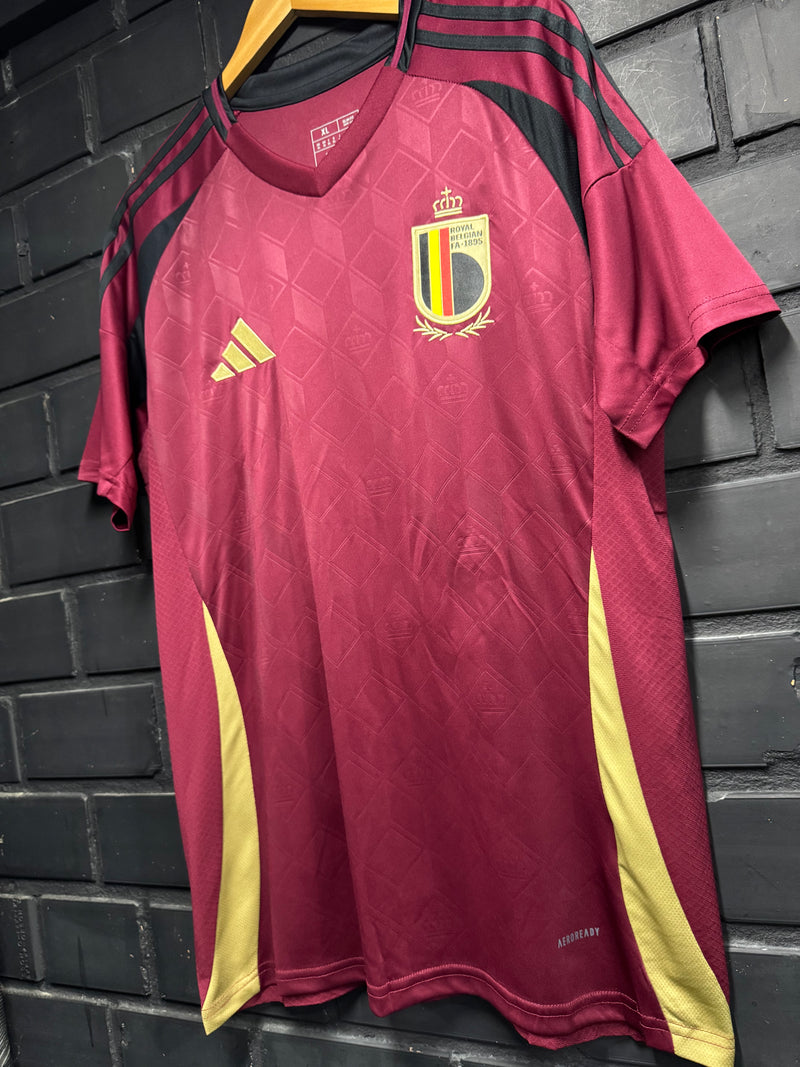 Camisa Bélgica Home Bordo 24/25