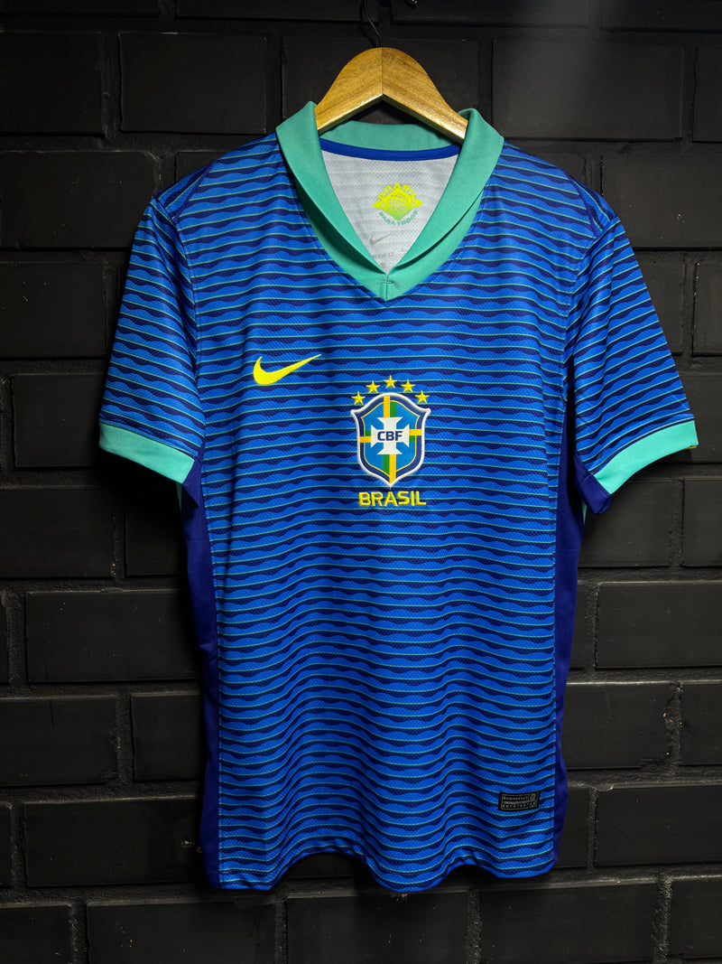 Camisa Brasil Away Azul 24/25