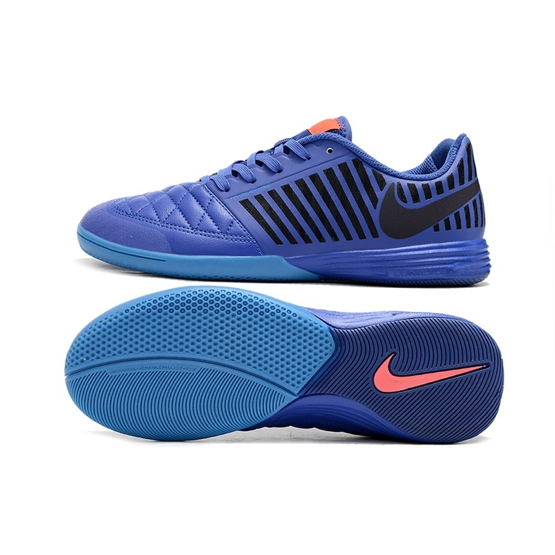 Tênis Futsal Nike Lunar Gato Azul